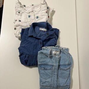 Zara Girls Dress Size 6 - Set of 3
